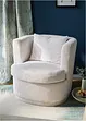 Fauteuil met ronde voet, bonprix