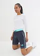 Sweat short in een katoen-wolmix, bonprix
