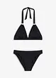 Halter bikini (2-dlg. set) met gerecycled polyamide, bonprix
