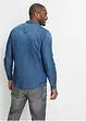 Slim fit spijkeroverhemd, lange mouw, bonprix