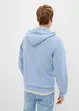 Sweater met capuchon en ritssluiting, bonprix