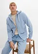 Sweater met capuchon en ritssluiting, bonprix