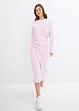 Midi jurk van comfortabel Punto di Roma, bonprix