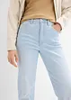 Mom jeans high rise, cropped, bonprix