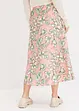 Midi rok van soepele viscosemix, bonprix