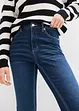 Skinny jeans mid waist, cropped, bonprix