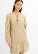 Crêpe shirtjurk, bonprix