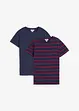 T-shirt (set van 2), bonprix