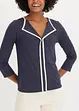 Shirt met contrasterende boorden, bonprix