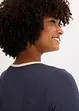Shirt met contrasterende boorden, bonprix