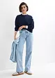 Straight jeans, high waist met comfortband, low stretch, bonprix
