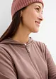 Sweatvest scuba met lange mouwen, bonprix