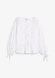 Blouse met strikjes, bonprix