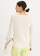 Henley shirt van zachte viscose, bonprix