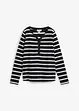 Henley shirt van biologisch katoen, bonprix