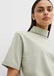 Shirt met col van biologisch katoen, bonprix