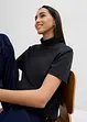 Shirt met col van biologisch katoen, bonprix
