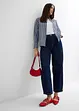 Balloon jeans high waist, super zacht, cropped, bonprix