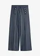 Twill broek met docoratieve knopen, bonprix