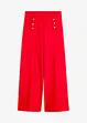 Twill broek met docoratieve knopen, bonprix