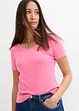 Geribd shirt van biologisch katoen (set van 2), bonprix