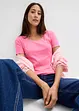 Geribd shirt van biologisch katoen (set van 2), bonprix