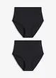 Naadloze shape slip met lichte shaping power ( set van 2), bonprix