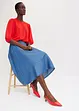 Midirok met elastisch tailleband, bonprix