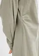 Asymmetrische overhemdblouse van viscosemix, bonprix