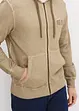 Sweatvest met capuchon in washed out look, bonprix