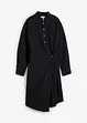 Asymmetrische overhemdblouse van viscosemix, bonprix