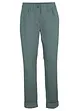 Stretch chino met comfortband en opgerolde pijpen, bonprix