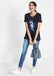 Katoenen T-shirt met zeepaardje, bonprix