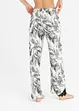 Wijde pyjamabroek met viscose, bonprix