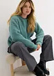 Fleece trui van teddy, bonprix