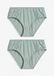 Maxislip met fijne kant (set van 2), bonprix