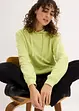Basic hoodie van zacht frotté, bonprix