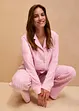 Geweven pyjama van flanel met cadeauzakje (3-dlg. set), bonprix