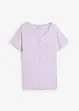 T-shirt in een viscosemix, bonprix