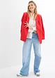 Mousselline blouse met hartjes, bonprix