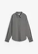 Omkeerbare oversized blouse van viscosemix, bonprix
