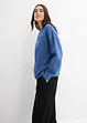 Oversized sweater van een zachte katoen-mix, bonprix