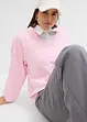 Oversized sweater van een zachte katoen-mix, bonprix