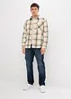 Geruit overshirt, bonprix
