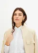 Lange blouse met plooitjes, bonprix