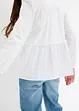 Lange blouse met plooitjes, bonprix