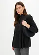 Lange blouse met plooitjes, bonprix