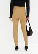 Imitatieleren broek met comfortabele band, bonprix
