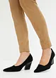 Imitatieleren broek met comfortabele band, bonprix