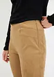 Imitatieleren broek met comfortabele band, bonprix
